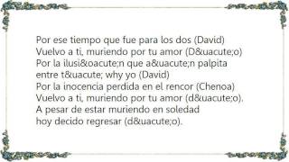 Chenoa - Vuelvo a Ti Lyrics