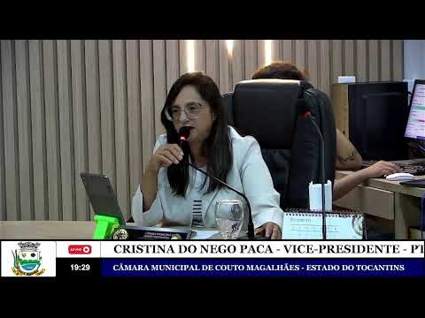047ª Sessão Legislativa da 14ª Legislatura da Câmara Municipal de Couto Magalhães-TO