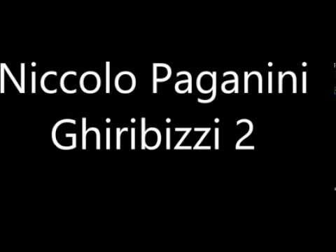 Ghiribizzi 2/43, Niccolo Paganini