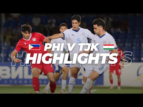 Tajikistan vs Philippines | Highlights | U23 2026 Asian Cup Qualifiers
