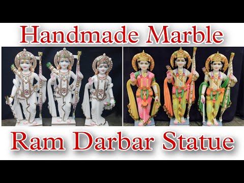 White Marble Ram Darbar Idol