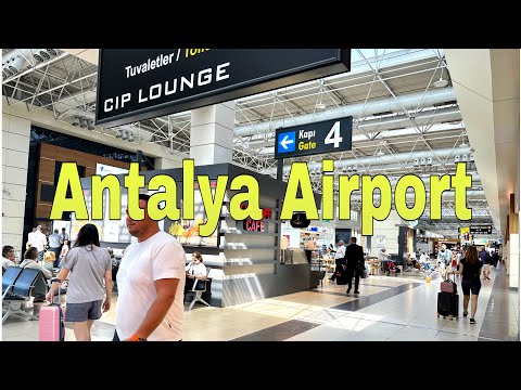 Departing from Antalya Airport, Turkey | Complete Terminal Experience & Flight Tips