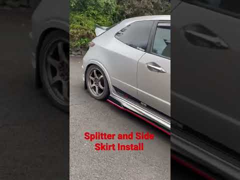eBay Splitter and Side Skirt Special