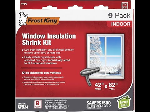 Frost King Window Insulation Kit