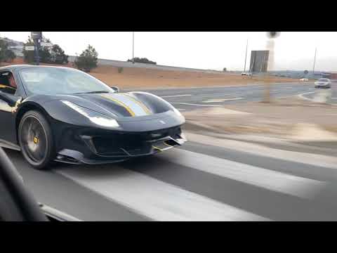 Ferrari 488 Pista Spider VS Porsche 991.2 GT3 RS (Insane Sound)