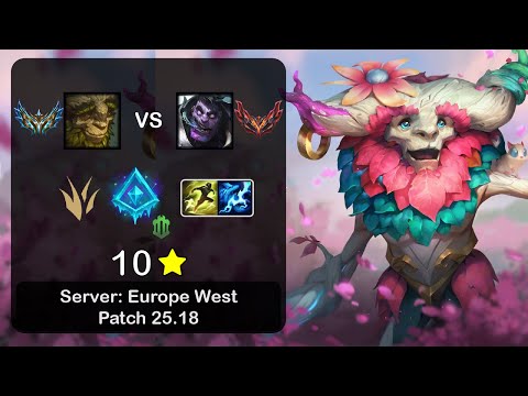 Ivern Jungle vs Dr. Mundo - EUW Challenger - Patch 25.18