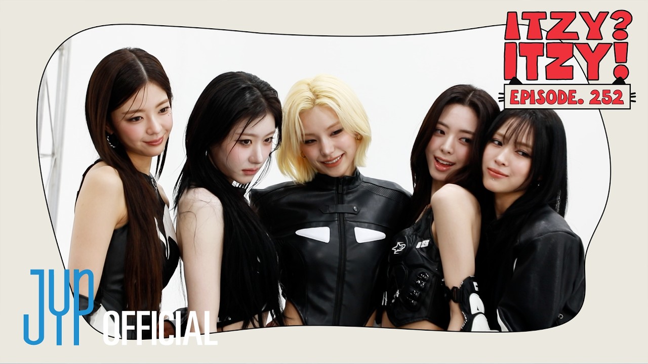 [ITZY?ITZY!] EP 252 l ITZY 3RD WORLD TOUR 'TUNNEL VISION' Poster Shoot