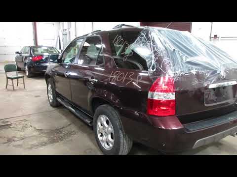 Parting out a 2002 Acura MDX - 180138 - Tom's Foreign Auto Parts
