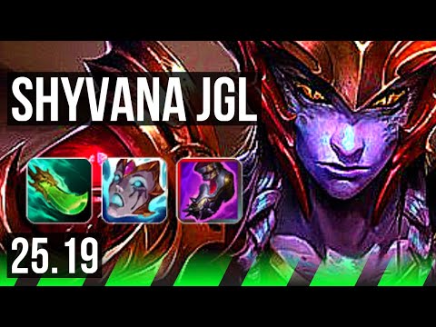 SHYVANA vs KINDRED (JGL) | Legendary, 16/3/11 | EUW Master | 25.19