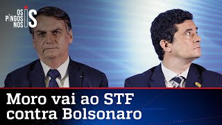 Moro aciona STF contra Bolsonaro em depoimento sobre suposta interferência na PF