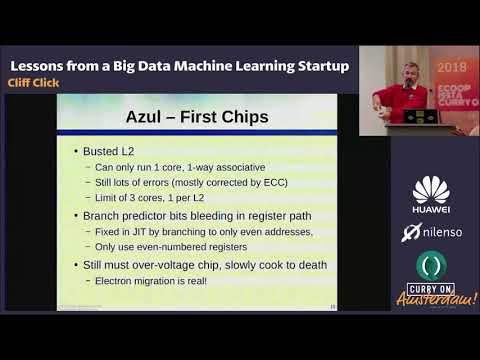 Cliff Click - Lessons from a Big Data Machine Learning Startup