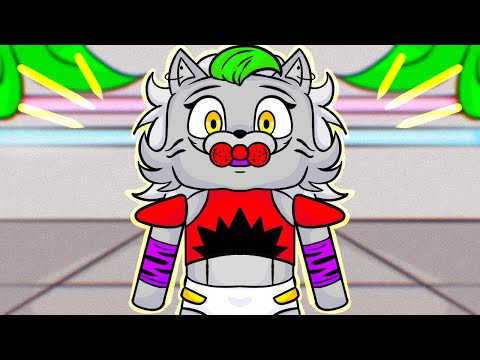 Roxanne Wolf Turns Into A Baby In Minecraft FNAF