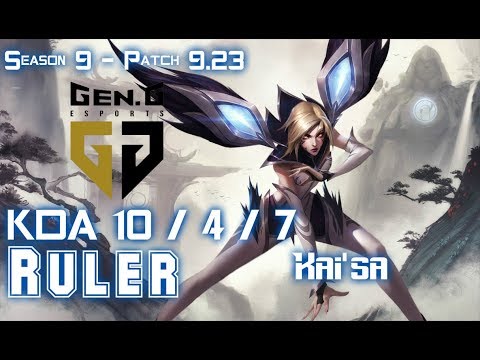 Gen Ruler KAI'SA vs MISS FORTUNE ADC - Patch 9.23 KR Ranked