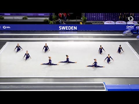 2022 TeamGym Europeans - Sweden Senior Women Wins Gold