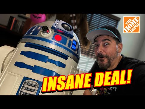 $299 Life-Size Star Wars R2-D2 from Home Depot – Is It Actually Worth It?!