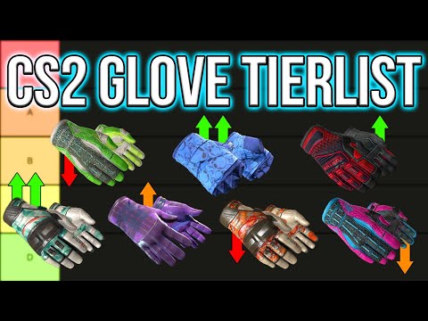 Ranking ALL CS2 Gloves Tier list (All New Updated Gloves Ranked and Showcase)