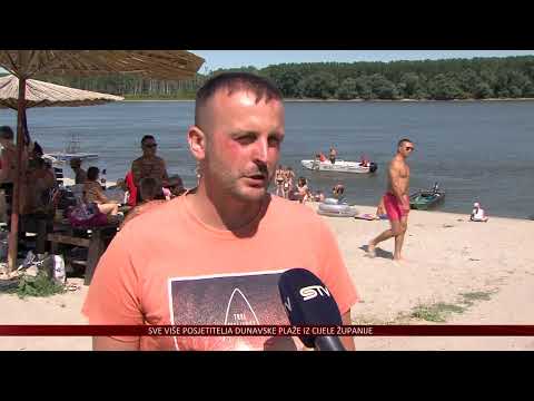 Daljska pješčana plaža „Jama“ na Dunavu sve veća atrakcija