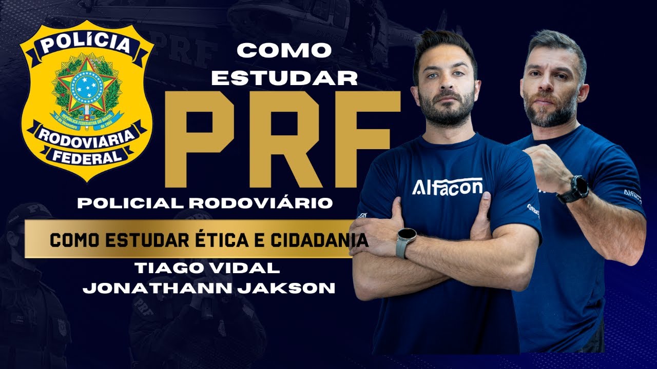 Plano de Estudos concurso PRF: Como estudar Direito Processual Penal Tiago Vidal e Jonathann Jakson