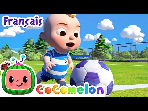Vive le foot | CoComelon en Français | Chansons pour bébés
