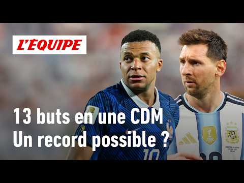 Mbappé vs Messi : Qui pour battre le record de 13 buts en une seule Coupe du monde ?