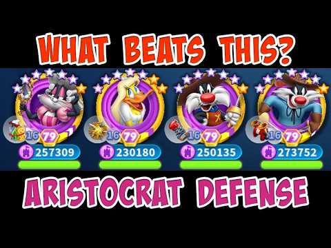 Alliance War: What Beats This ARISTOCRATS Defense? | Looney Tunes: World of Mayhem