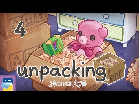 Unpacking: iOS/Android Gameplay Walkthrough Part 4 (by Humble Bundle / Witchbeam)