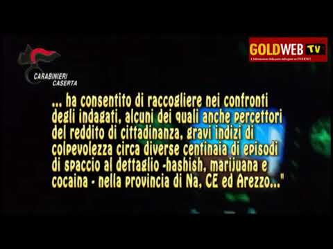 Prov. CE, NA ed Arezzo. Droga. Operazione 'piazze pulite'. 48 indagati