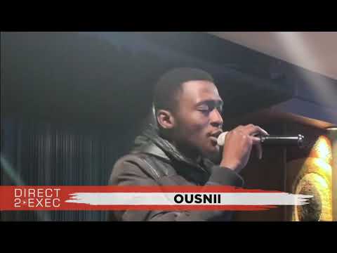 Ousnii (@ousniiofficiel:) Performs at Direct 2 Exec NYC 12/15/19 - A&R at Roc Nation