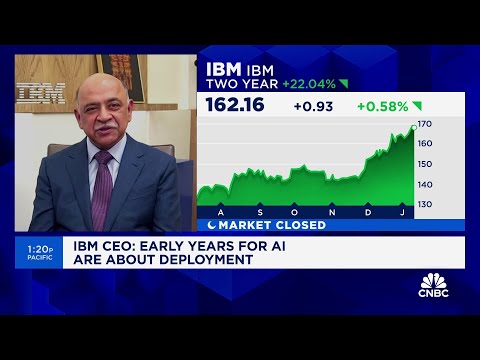 IBM CEO Arvind Krishna: Most excited for integrating AI into coding thumbnail