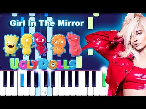 Bebe Rexha – Girl In The Mirror Piano Tutorial (UglyDolls)