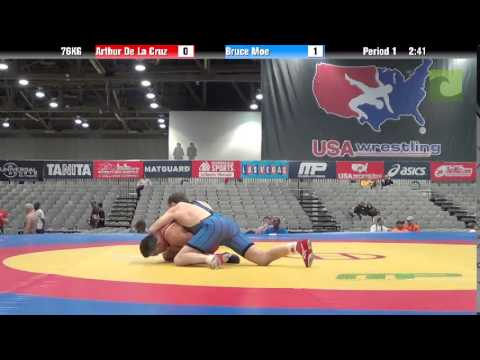 E Division 76KG - Arthur De La Cruz vs. Bruce Moe