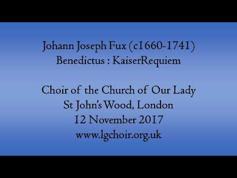Fux Requiem Benedictus