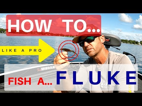 How To Fish a Fluke - Bass Fishing