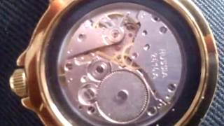 Russian Military watch mechanism - 2414A Anti-Shock balance 17 jewel (ruby)