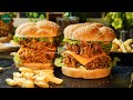 KFC Style Mighty Zinger Burger Recipe By SooperChef