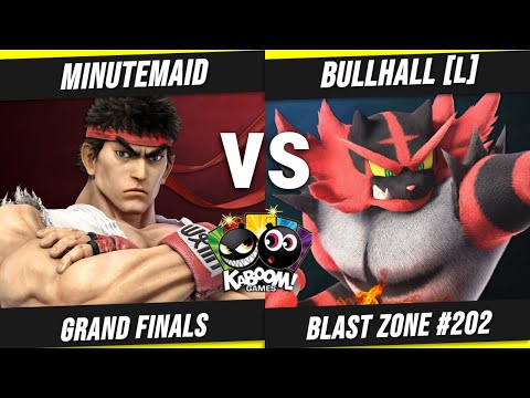 Blast Zone #202 GF - NBG | MinuteMaid (Ryu) vs BullHall [L] (Incineroar)