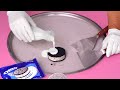 Giant OREO Ice Cream Sandwich Ice Cream Rolls Mouthwatering Silent Cooking ASMR Food Art