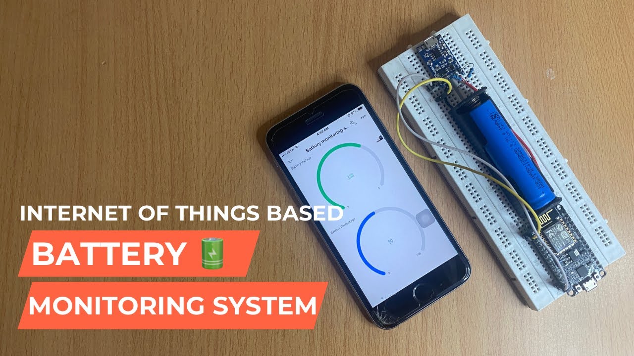 How to make IoT based battery monitoring system | Blynk IoT | PowerPedia
