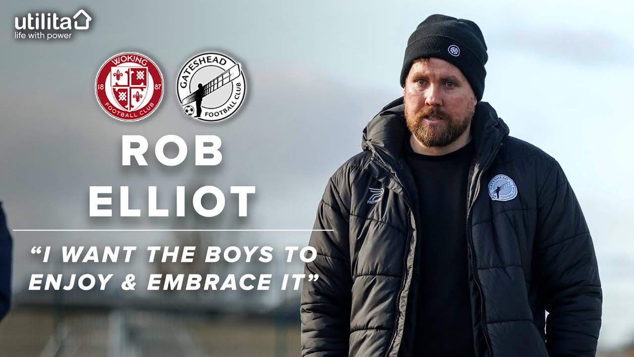 💬 “This group gets stronger every week” | Rob Elliot pre-Woking (A) | INTERVIEW