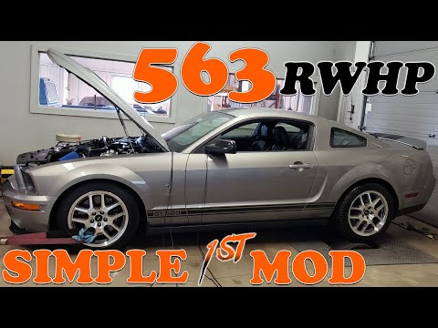 2009 GT500 GREAT FIRST MODS 2.5 Pulley & JLT Cold Air Intake (Dyno & Info)