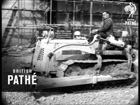 Marshalling Yards Under Construction - Carlisle (1961)