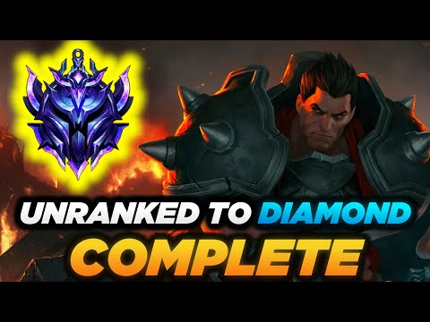 DIAMOND ACHIEVED - Unranked to Diamond - How to get HIGH ELO as DARIUS - #7