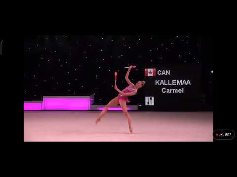 Carmel KAALEMAA CANADA - CLUBS Final - Miss Valentine GRAND PRIX TARTU 2023
