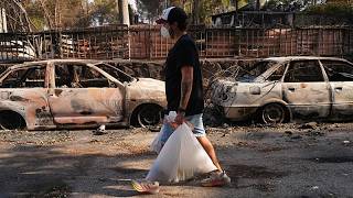 Los fuegos de Francia y España se estabilizan y los evacuados regresan