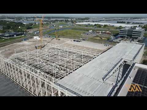 Staalconstructie nieuwbouw DAEL deel 2 | Honderdland Maasdijk