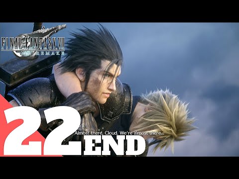 Final Fantasy 7 REMAKE Full Walkthrough Part 22 End Chapter 18 Last Chapter Destiny's Crossroads