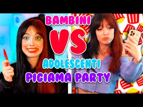 CHILDREN VS TEENAGERS