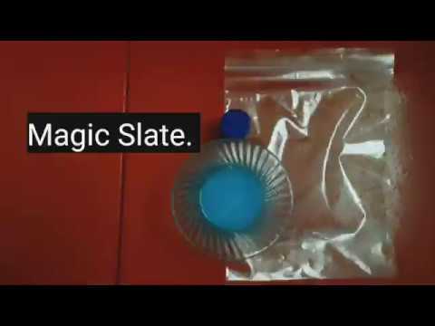 Magic Slate | DIY Sensory Bag | Ziploc Bag activities for kids | Preschool activities