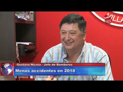 Durante 2018 hubo menos accidentes pero más heridos