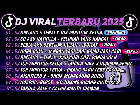 DJ TIKTOK TERBARU 2025🎵DJ BINTANG 5 TENXI X TOR MONITOR KETUA🎵DJ SO ASU NAYKILLA || FULL ALBUM 